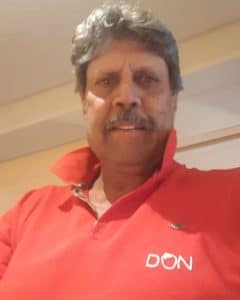 Kapil Dev Indian Former Indian Cricketer