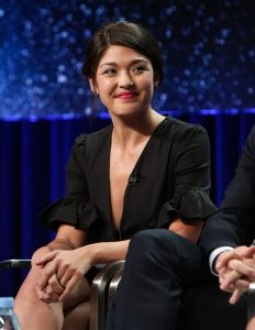Ellen Tamaki Biography Height Life Story Super Stars Bio Ellen Tamaki At Charmed Panel Tca Summer Tour In Los Angeles 08 06 2018 4 232x300 