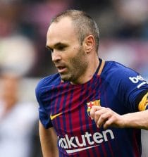 Andres Iniesta Soccer Player