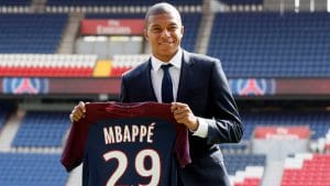 Mbappe French Football Player