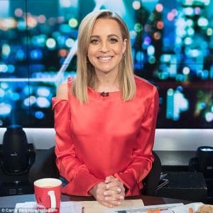 Carrie Bickmore Australian Television and Radio Presenter