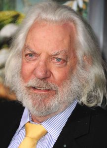 Donald Sutherland Canadian Actor