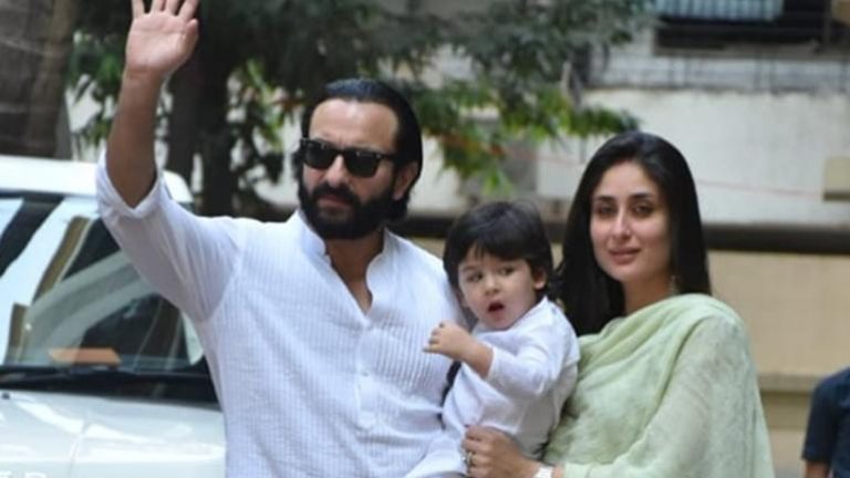 Taimur Ali Khan does bicycle crunches and turns ‘Tambourine man’ for mamu Armaan Jain