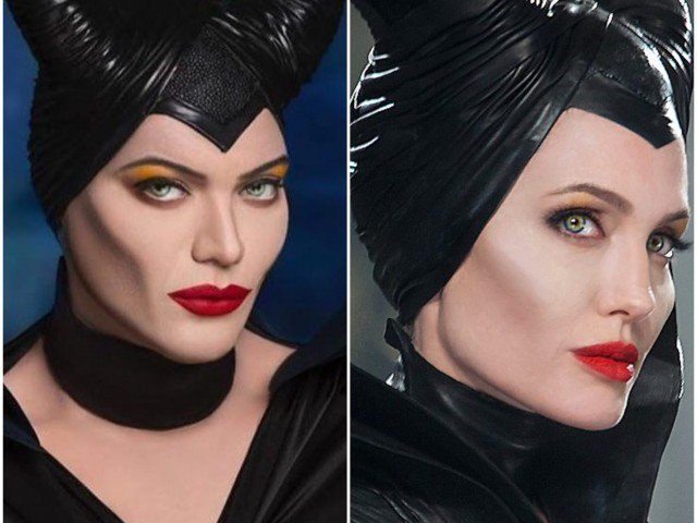 Makeup Artist Shoaib Khan Transformed Himself Into Angelina Jolie Maleficent Super Stars Bio 