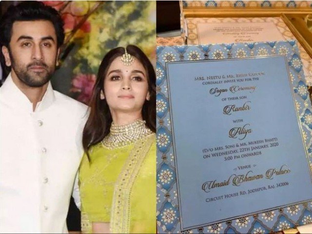 Ranbir Kaapoor, Alia Bhatt’s fake wedding card goes viral on social media