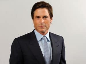 Rob Lowe. American Actor, Producer and Director.
