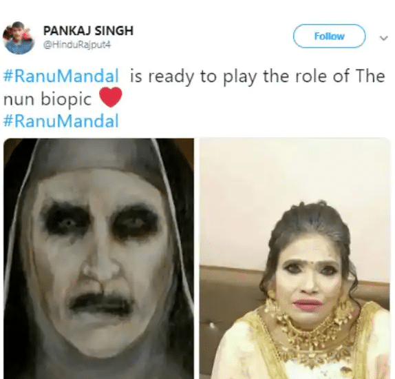 Ranu Mondal overdose makeup look gets