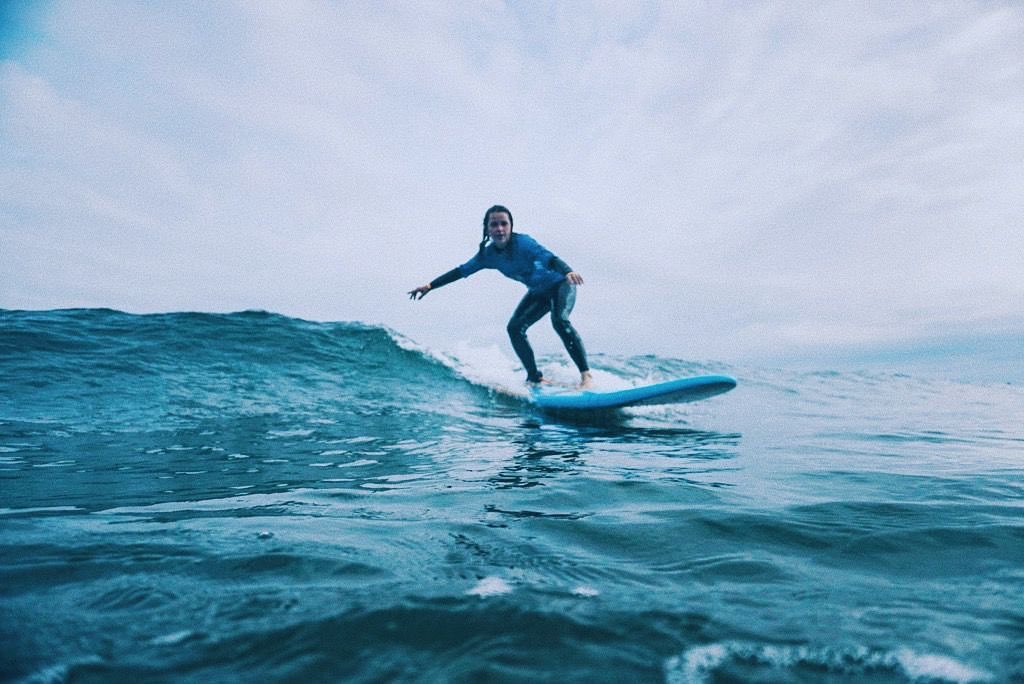 Ana Surfing
