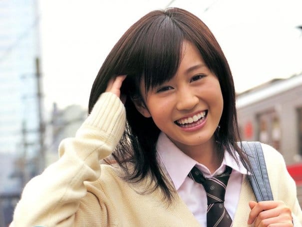 Atsuko Maeda smile
