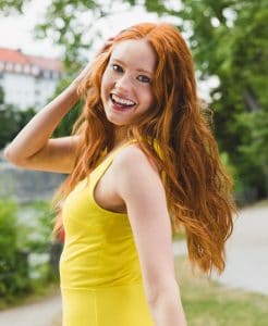 Barbara Meier smile