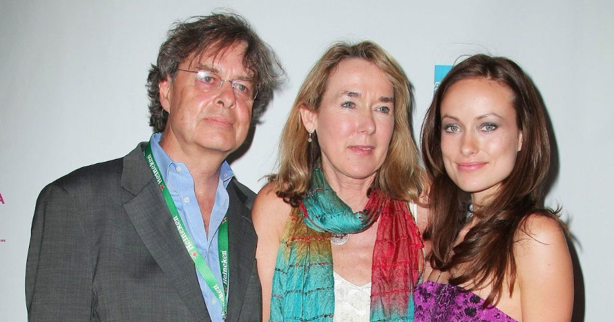 Olivia with her family