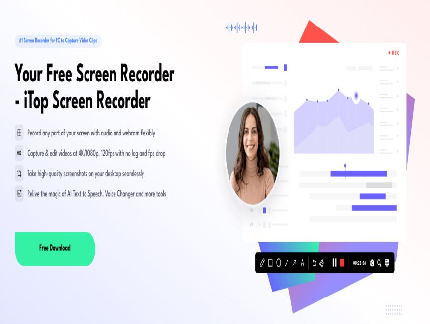 iTop Screen Recorder: Seamless Screen Recorder with Innovative and ...