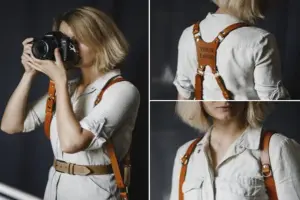Leather Camera Harness for Photographers Who Work Long Days